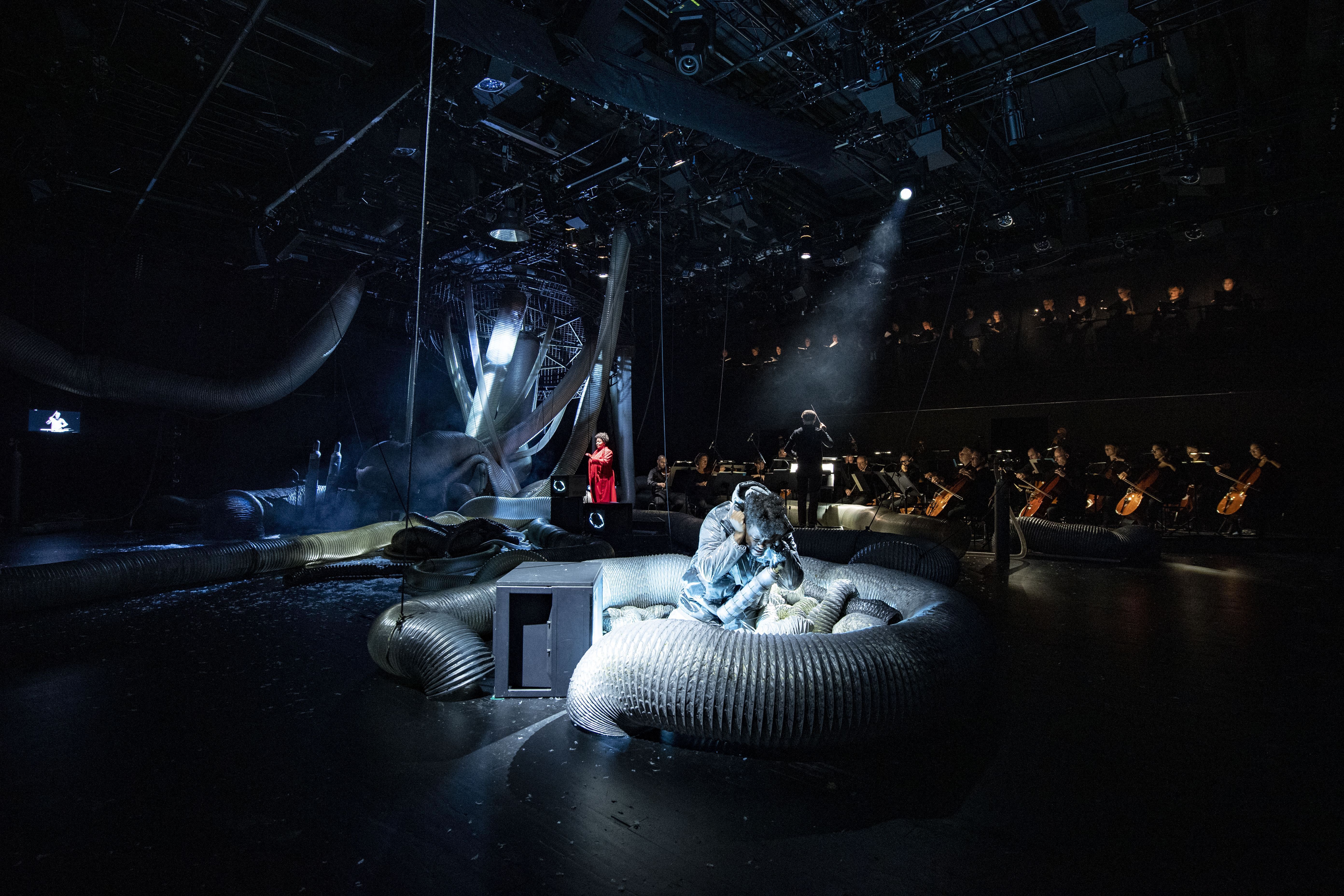 Sycorax ist eine Figur aus Shakespeares Drama "Der Sturm". Ein wesentlicher Aspekt des Werks wird hier aus neuer Perspektive erzählt. <span class="copyright">Bühnen Bern/Rob Lewis</span>