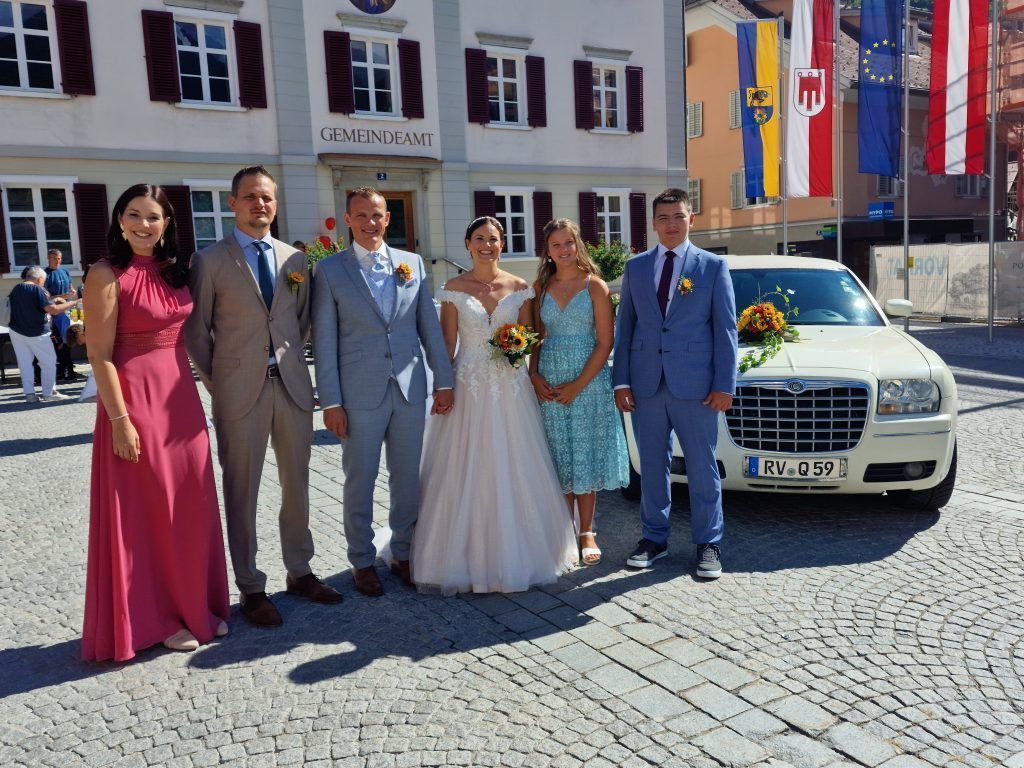 Hochzeit von Erika Salzmann und Bernhard Wischenbart