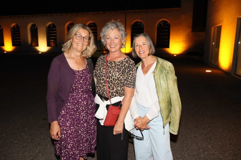 Antonie Donner (Laufteam Bregenz), Sabine Prodinger und Brigitte Gonner.
