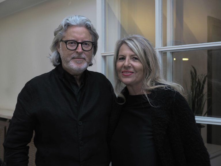 Architekt Ulf Hiessberger mit Annette.