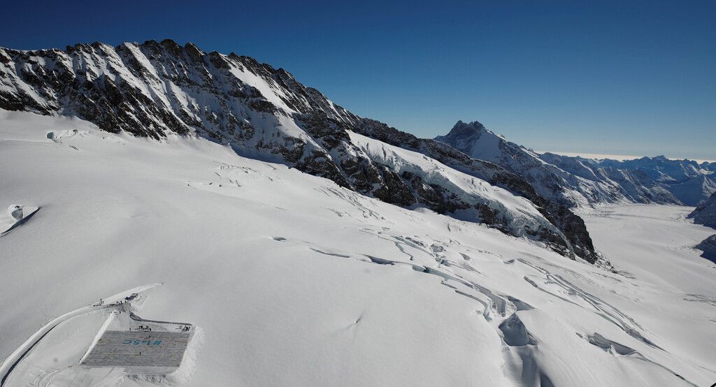Schweizer Gletscher dieses Jahr so stark geschmolzen wie noch nie