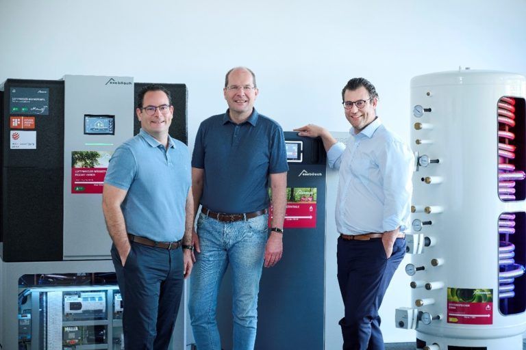 Bösch-Geschäftsführung (v.l.): Robert Grellet, Robert Janschek und Linus Grellet. <span class="copyright">FA</span>