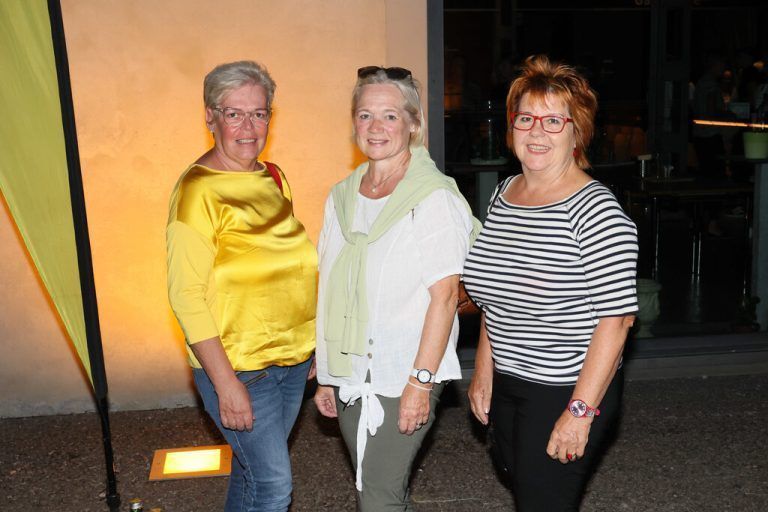 Brigitte Dragosits, Gabi Schneider und Hildegard Amann.