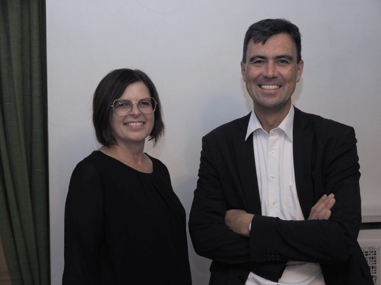 Carmen Schrötter-Lenzi und Martin Assmann (Stadt Dornbirn).