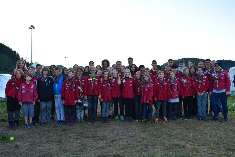 Das Sommerlager der Pfadfindergruppe in Ebenau.Pfadfindergruppe ludesch St. Martin