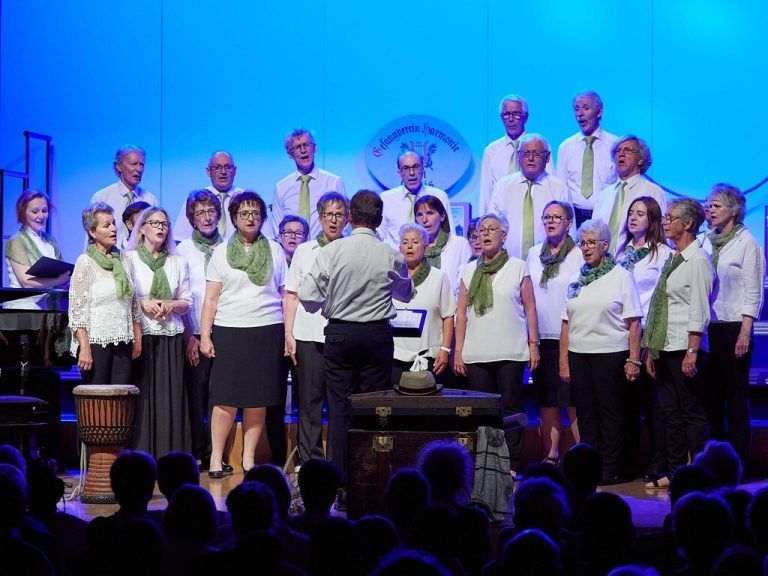 Der Gesangverein Harmonie Götzis ist auf der Suche nach Verstärkung. Die erste Probe findet am 14. September statt. a. Loacker