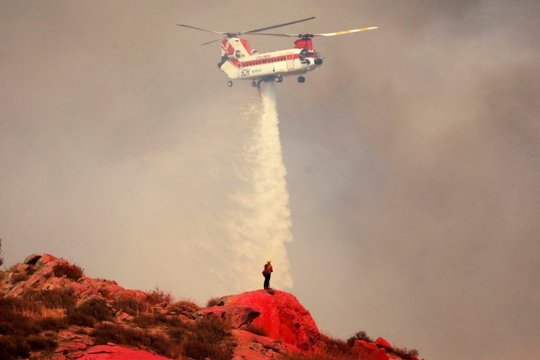 Der Kampf der Feuerwehr gegen das 