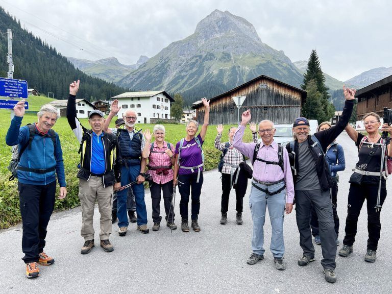 Der Seniorenbund lud die Wander- und Bergfreunde zum 27. Landeswandertag herzlich nach Lech ein.Seniorenbund