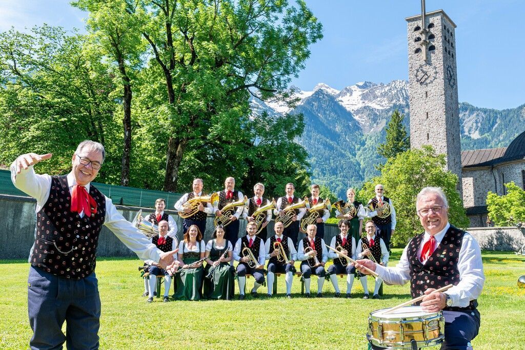 Traditioneller Städtlefrühschoppen  der Stadtmusik Bludenz