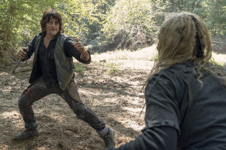 Die Kultserie „The Walking Dead“ läuft auf Disney+ in die Schlusskurve ein. ap