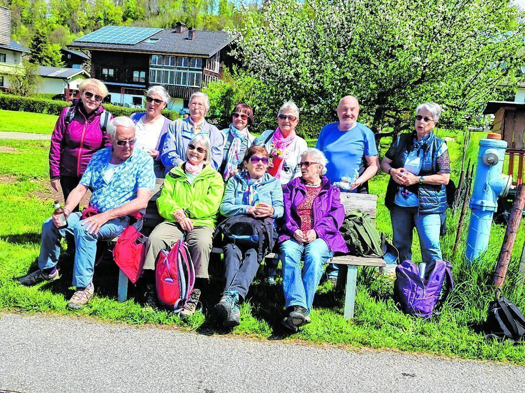 Wanderung des PVÖ Bregenz in Egg
