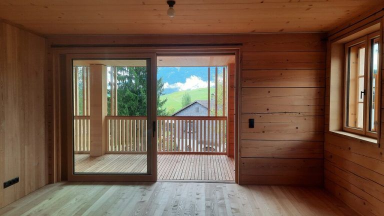 Dieses Gebäude von Harald Berchtold aus Schwarzenberg kann am Samstag, 8. Oktober 2022 besichtigt werden. Raphael Wittwer