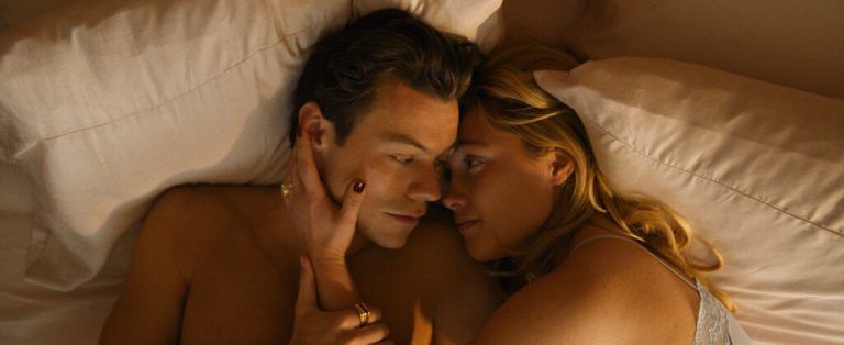 „Don‘t Worry Darling“ ist mit Popstar Harry Styles prominent besetzt. ap