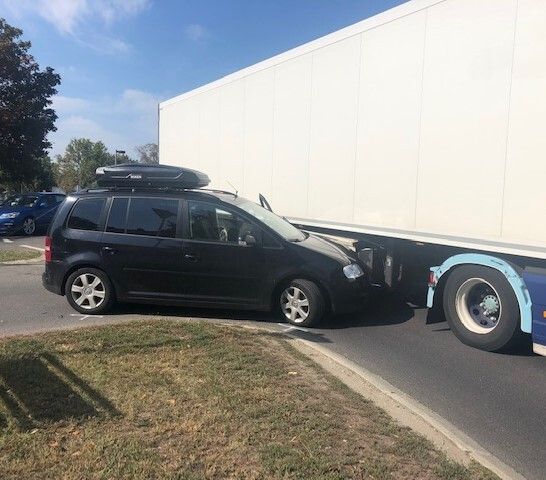 Schwerer Unfall mit Schlepperfahrzeug