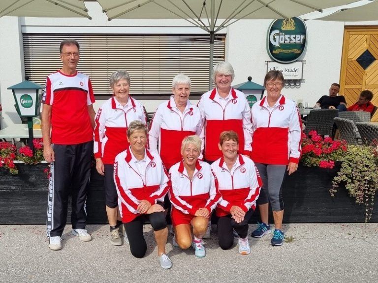 Gold für die Vorarlberger Damen-Mannschaft bei der PVÖ-Bundeskegelmeisterschaft. PVÖ