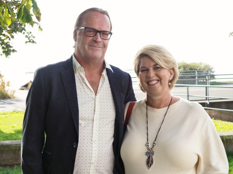 Heinz Hollenstein und Margit Vögel.