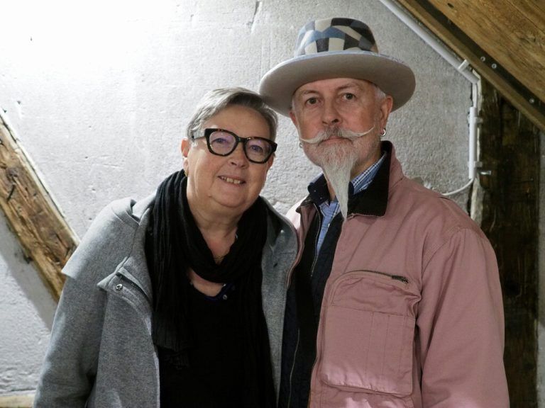 Im Publikum: Margit und Wolfgang Burtscher.