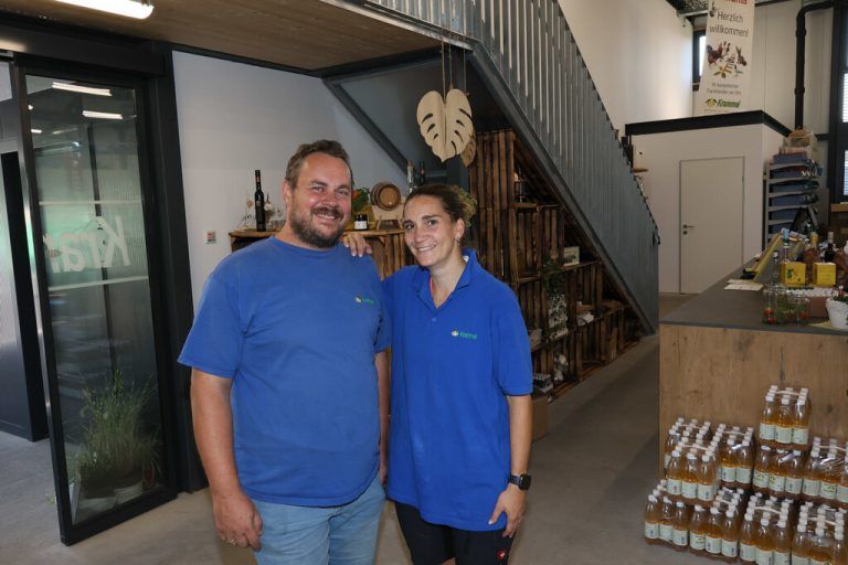 Jürgen und Krammel-Tochter Verena Winder.