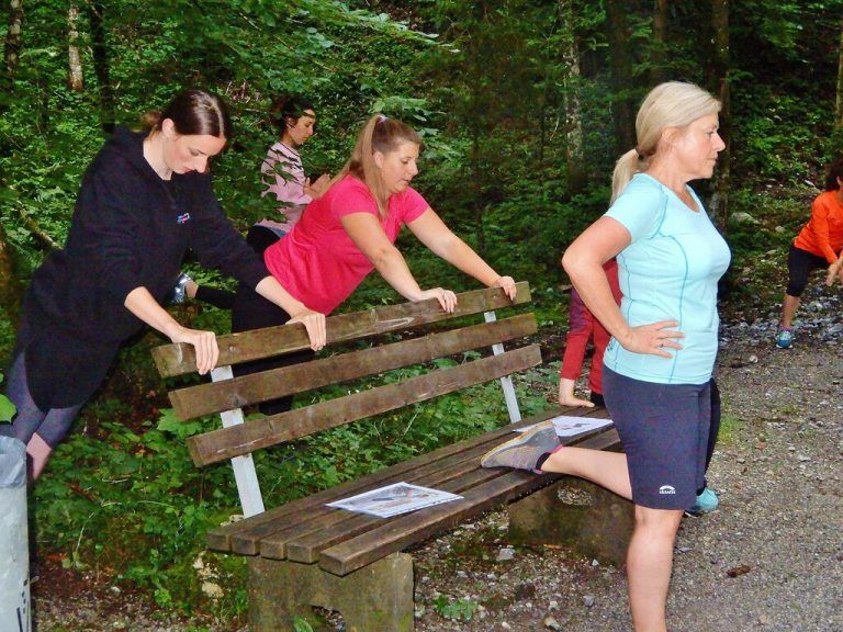 Neben Kursen im Turnsaal erfreuen sich auch die Outdoor-Kurse beim Kneipp-Aktiv-Club Dornbirn großer Beliebtheit.cth