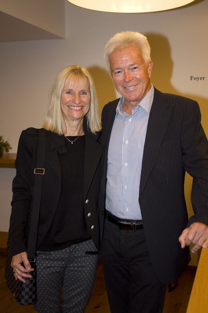Sabine Smodics und Walter Geisselmann gratulierten dem neuen Präsidenten.