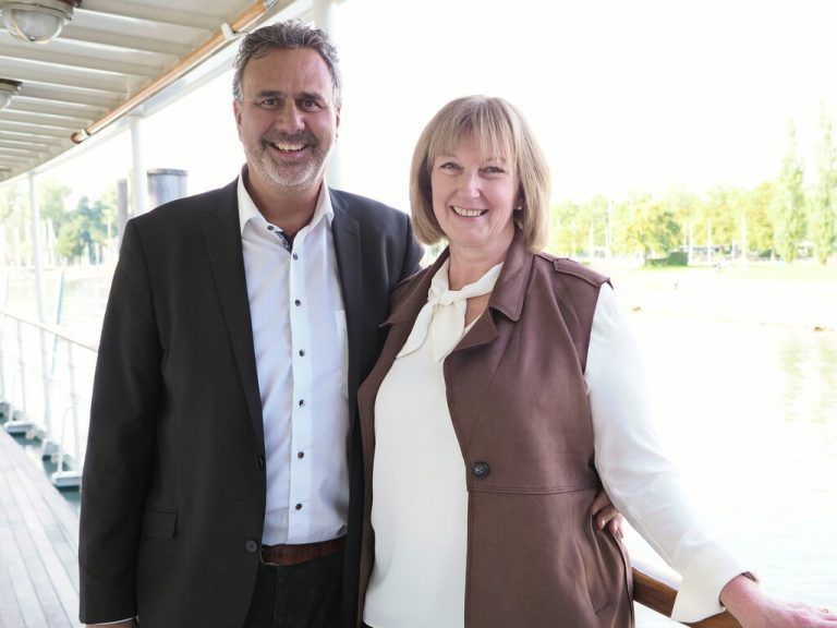 Sabine und Wolfgang Schertler feierten ihren Hochzeitstag.