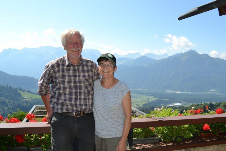 Seine Frau Luise begleitet Günther Groß öfter bei den Messungen. BI