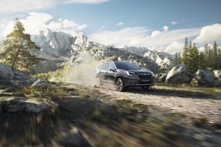 Subaru Forester: Macht seinem Namen nach wie vor alle Ehre, mit fähigem 4x4-System. Er wurde 2018 neu gemacht, im Vorjahr erfolgte ein Update.