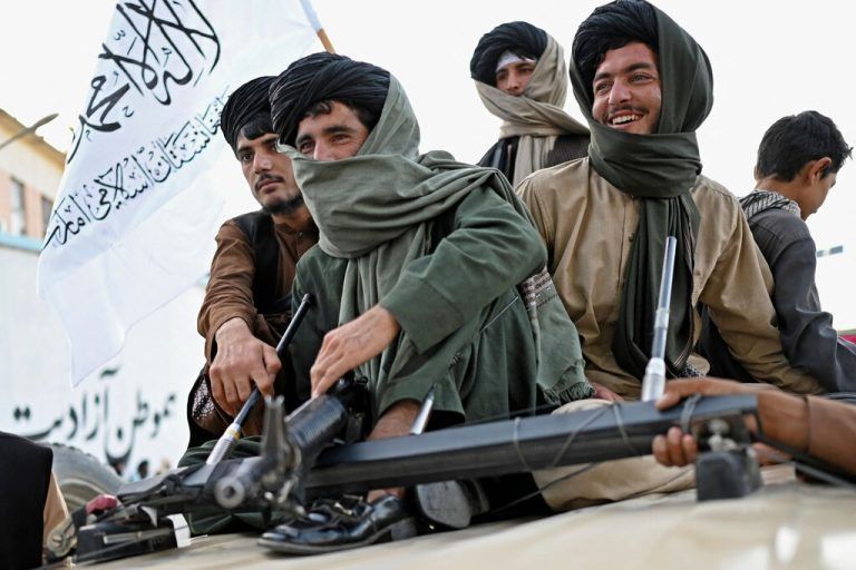 Taliban feierten in Kabul den ersten Jahrestag des westlichen Truppenabzugs. Der 31. August wurde zum nationalen Feiertag erklärt. AFP