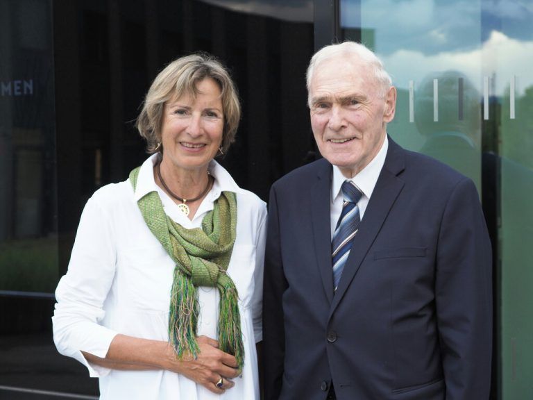 Unter den Gästen: Ringträger Gabriele Nußbaumer und Elmar Troy.