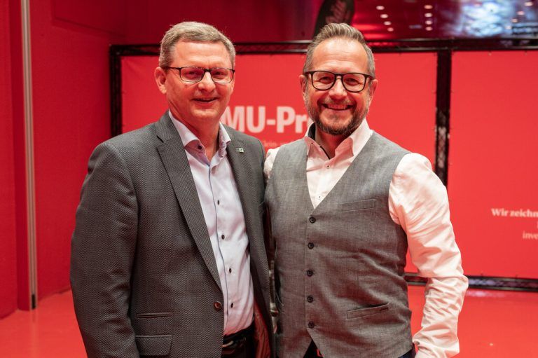 VLV-Direktor Klaus Himmelreich und Philipp Wüstner (Vo Üs).
