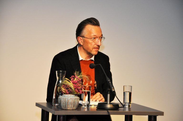 Den Abschluss des Jubiläumsabends machte die Lesung von Lukas Bärfuss.