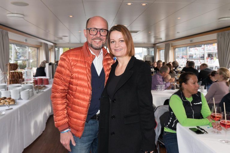 Bürgermeister Michael Ritsch mit Gattin Yvonne.