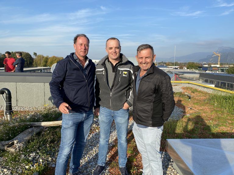 Gerard Kathan (Sto GesmbH), Wolfgang Mathis (Hilti & Jehle), Konrad Pucker (sto).