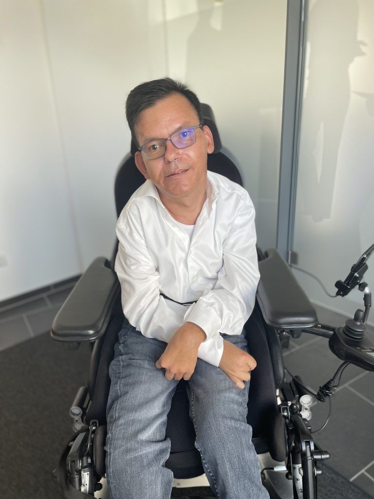 Klaus Brunner hat aus seinem Schicksal seine berufliche Erfüllung gezogen. VN/EMK
