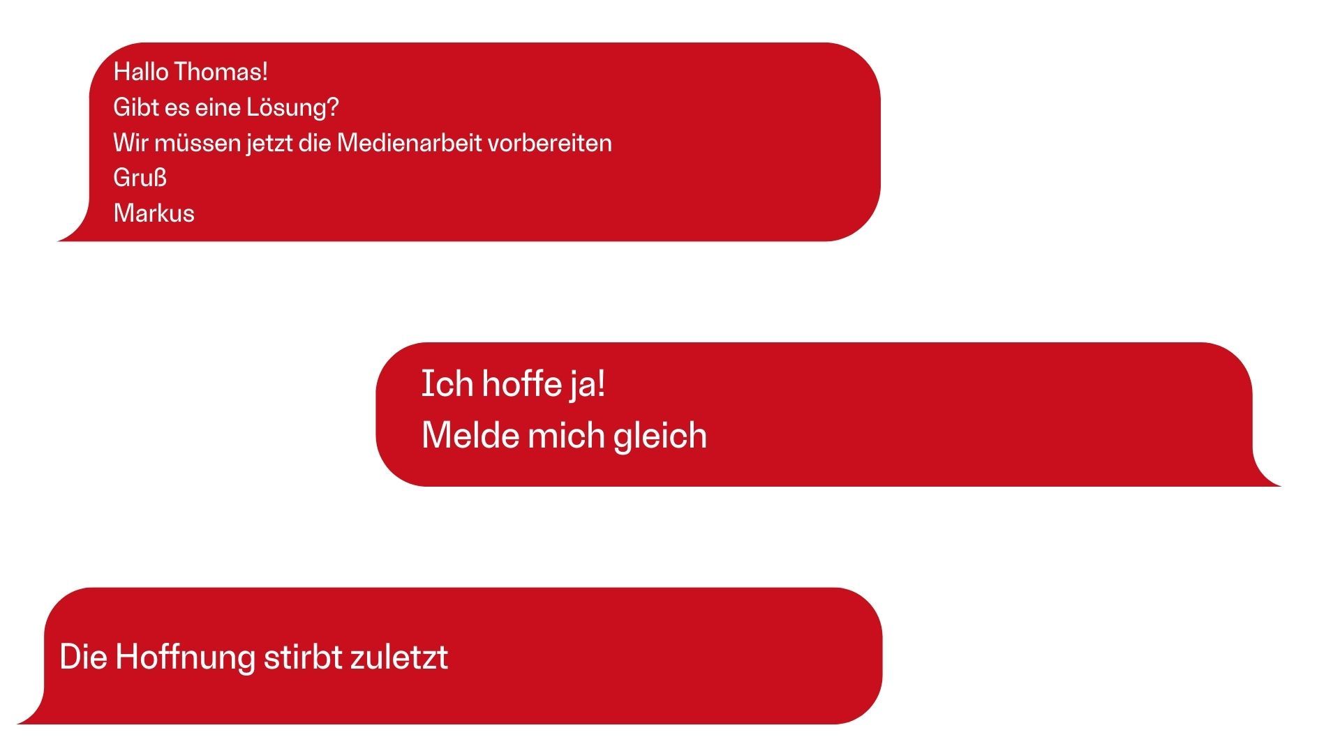 Chats zwischen Wallner und Schmid: "Die Hoffnung stirbt zuletzt"