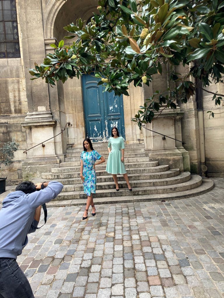 Für das Fotoshooting konnte der international erfolgreiche Fotograf Amir Azari gewonnen werden.