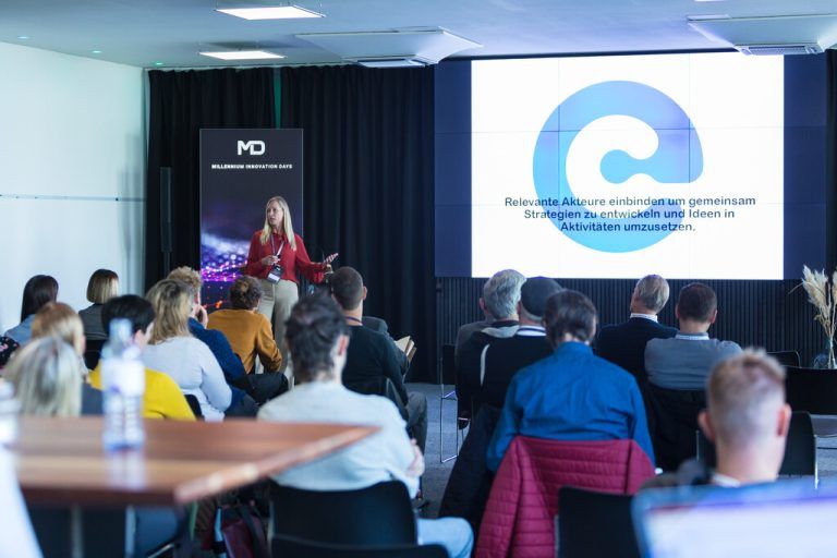 Die Green & Circular Economy wird in Vorarlberg gefördert und war Schwerpunkt bei den Millennium Innovation Days, der Plattform für neue Technologien. Siblik/CEA