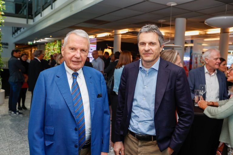Die Industriellen Franz Rauch und Jürgen Rauch. vn/paulitsch