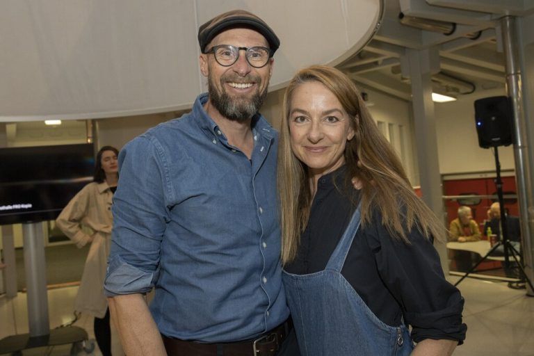 Ehem. Liechtensteiner Skirennfahrer Marco Büchel mit Doris.