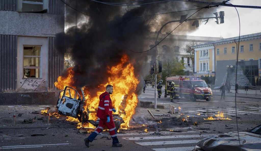 Der Vorarlberger Banker erwartet in der ukrainischen Hauptstadt weitere Bombardements.