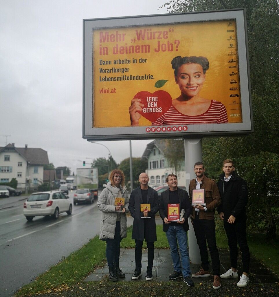 Lebensmittelindustrie gewinnt Progress-Out-of-Home-Trophy