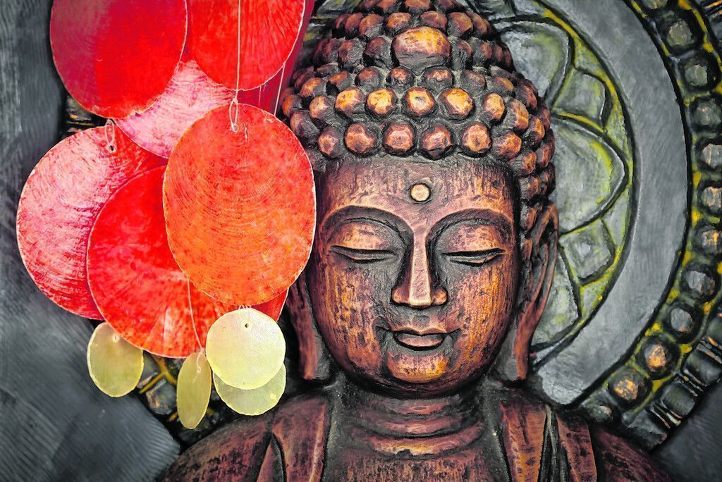 Buddhismus ist  weit verbreitet