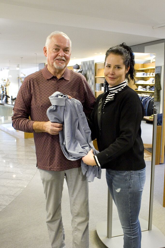 Günter Kraml ist bei Bianca Ly in besten Händen.
