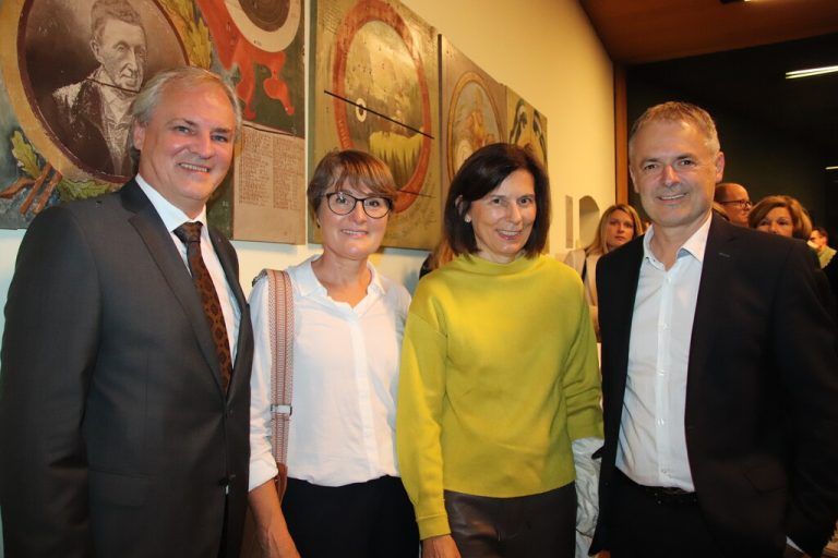 Harald Sonderegger, Angelika Moosbrugger, Judith Schilling-Grabher und Walter Moosbrugger.