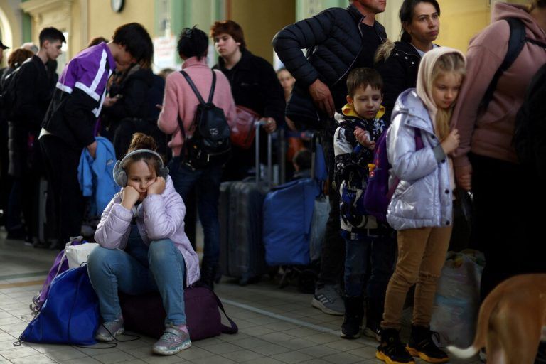 Millionen Menschen sind vor dem Krieg in ihrer Heimat geflohen. Reuters