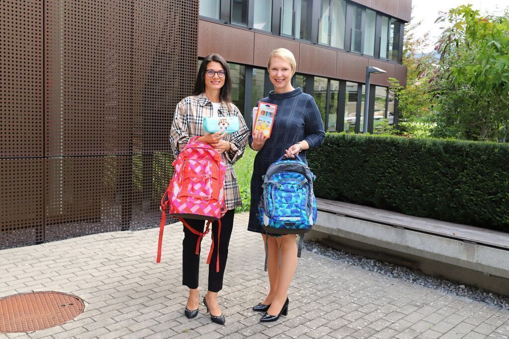 Volksbank Vorarlberg spendet für Kinderdorf