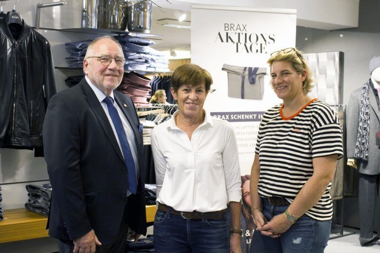 Walter und Rosi Mayer luden mit Tochter Petra zu den Brax Tagen. franc