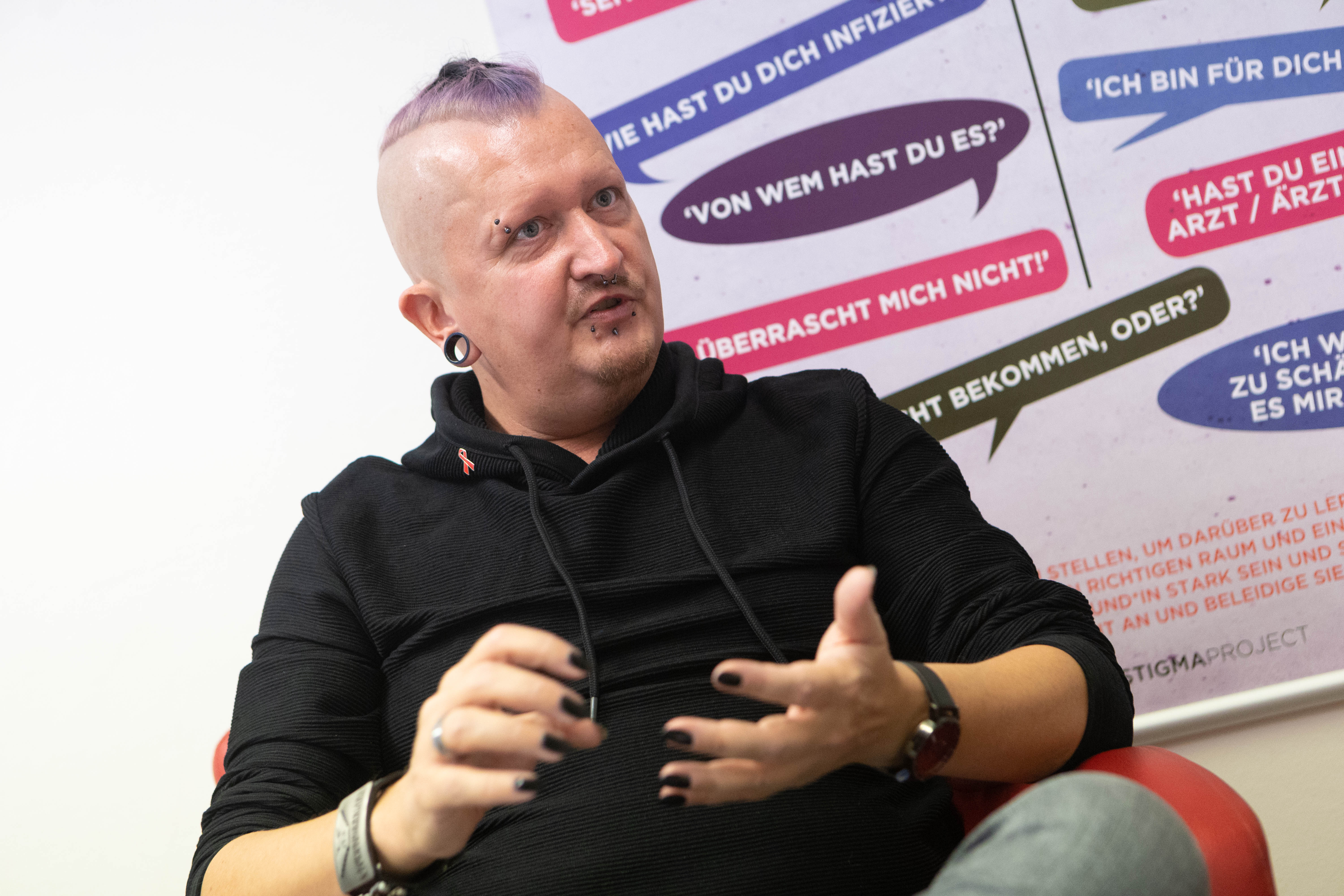 Seit 2005 lebt Dirk H. mit der Diagnose. Heute leistet er Aufklärungsarbeit.<span class="copyright">VN/Hartinger</span>