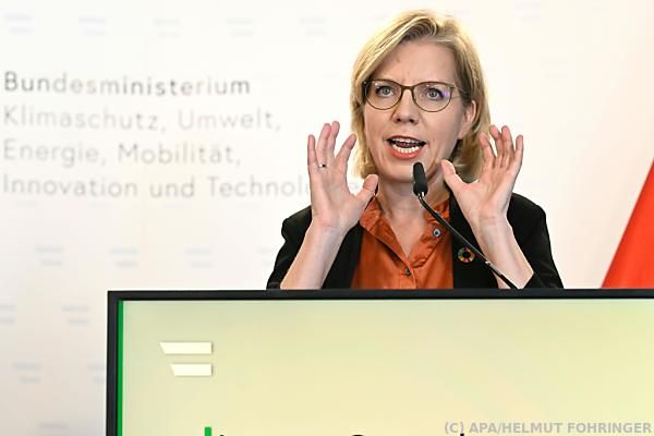 Gewessler: &#8220;Klimakrise größte Herausforderung unserer Zeit&#8221;