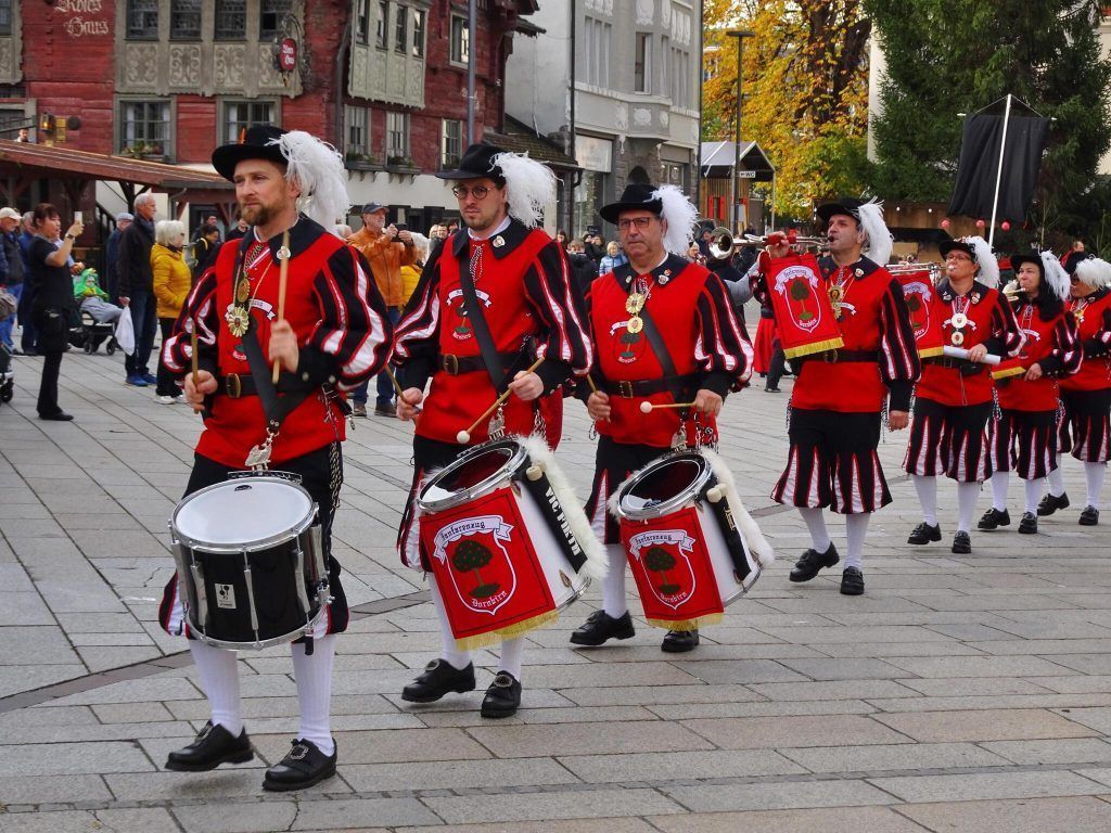 Dornbirn haute zum Faschingsauftakt auf die Pauke